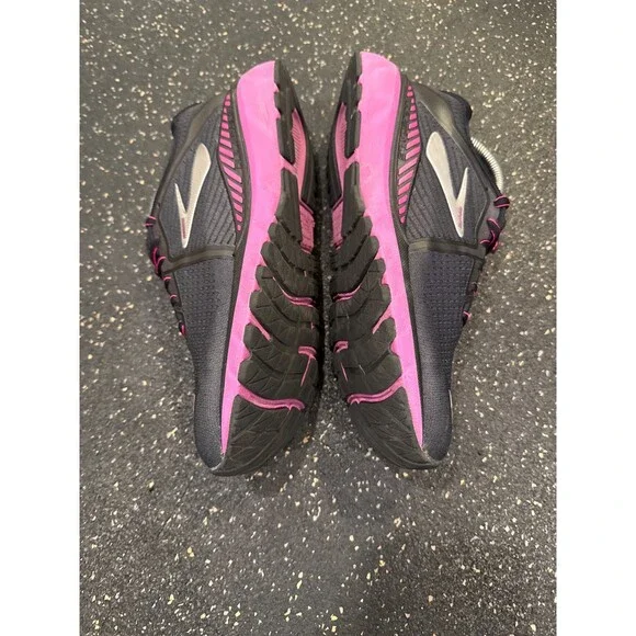 Size 9.5 - Brooks Adrenaline GTS 20 Black Hollyhock W - Picture 2 of 5